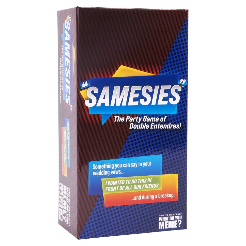 Samesies - The Hilarious Adult Party Game of Double Entendres by What Do You Mem